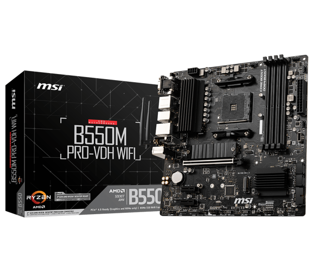 MSI B550M PRO-VDH WIFI - 572284 - zdjęcie 2